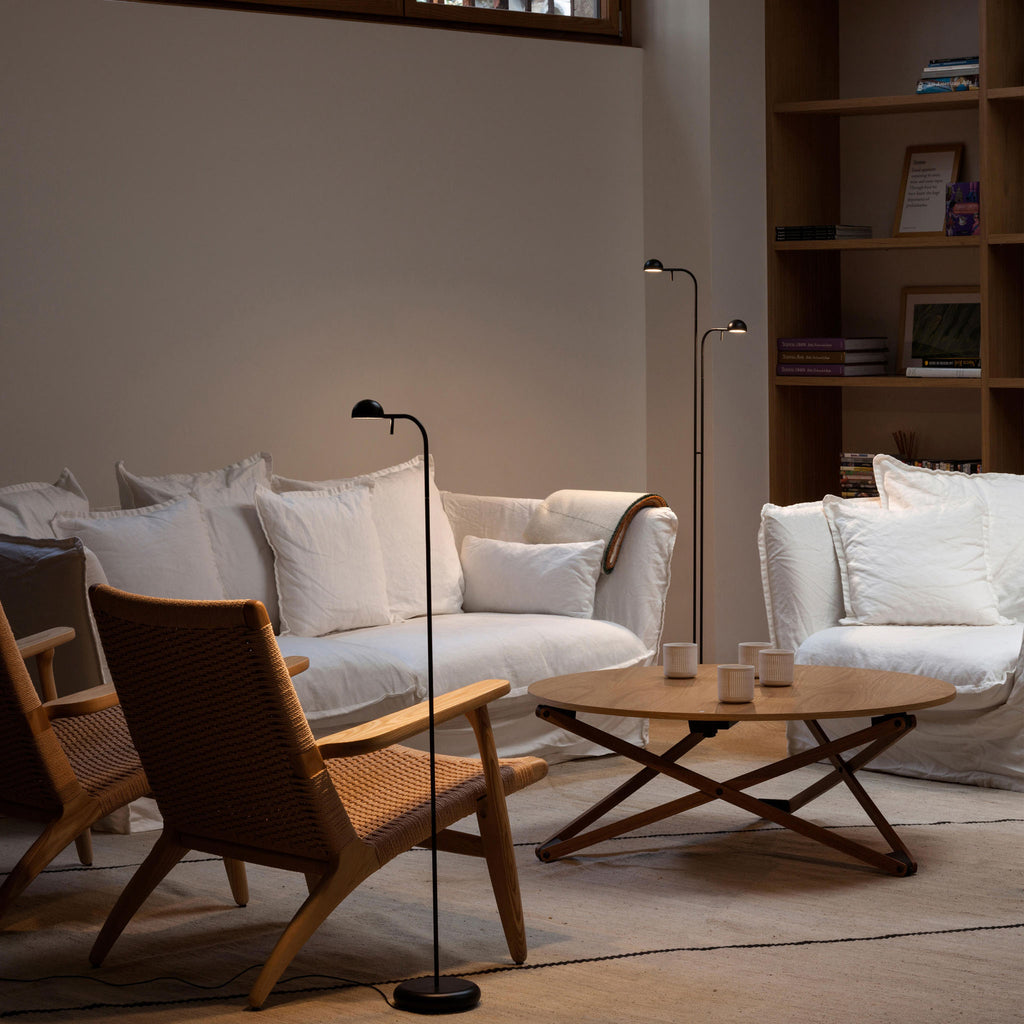 PIN FLOOR LAMP BLACK LIVING LIFESTYLE