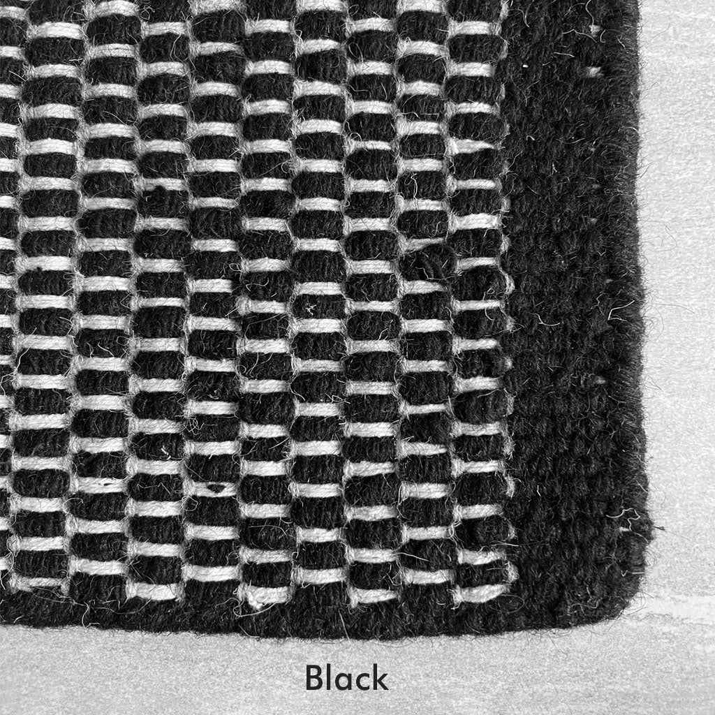 Asko Rug Black Close Up