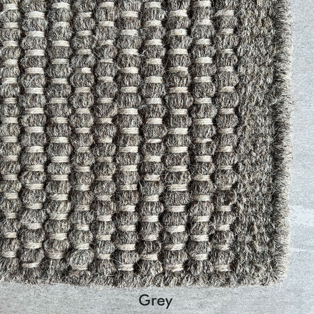 Asko Rug Grey Close Up