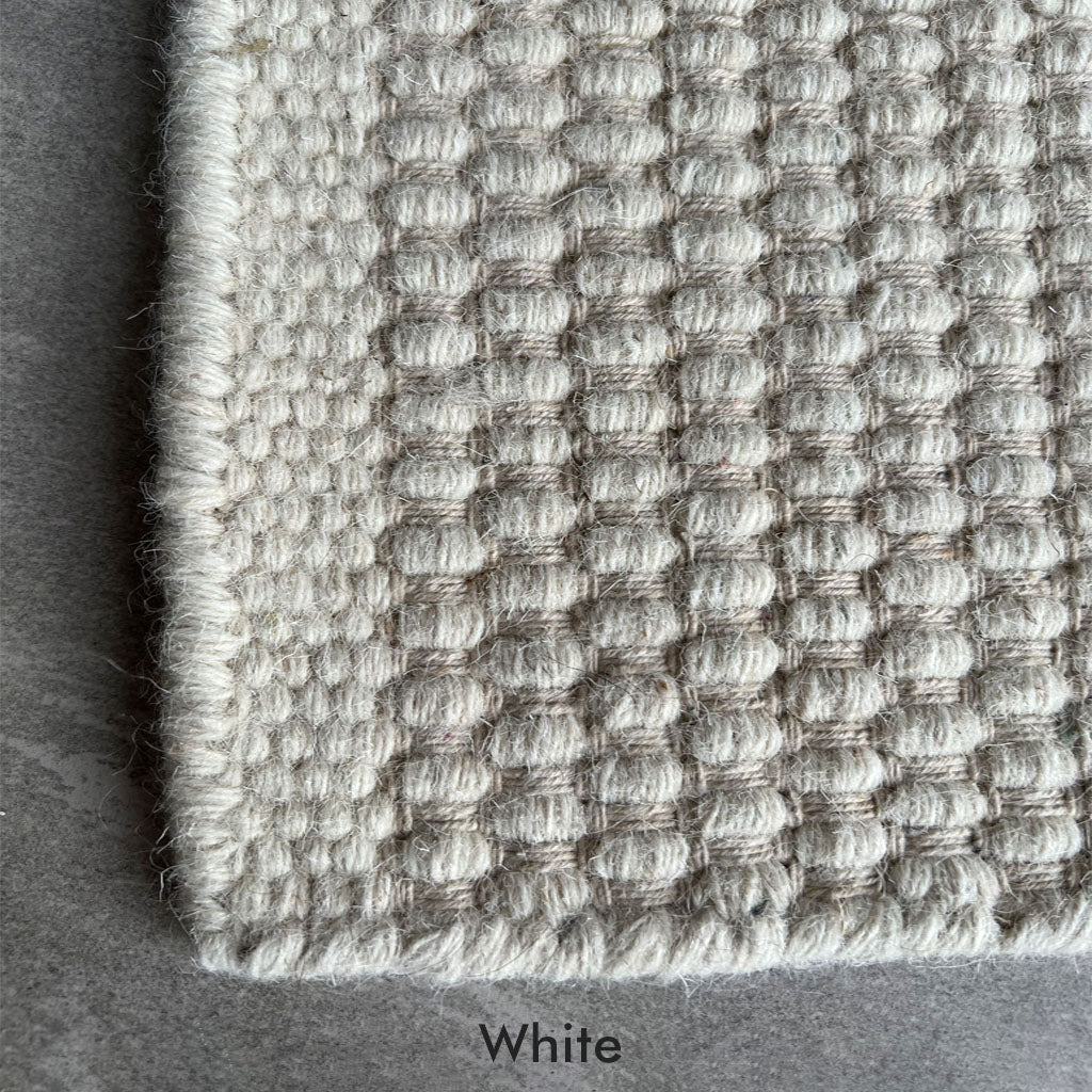Asko Rug White Close Up