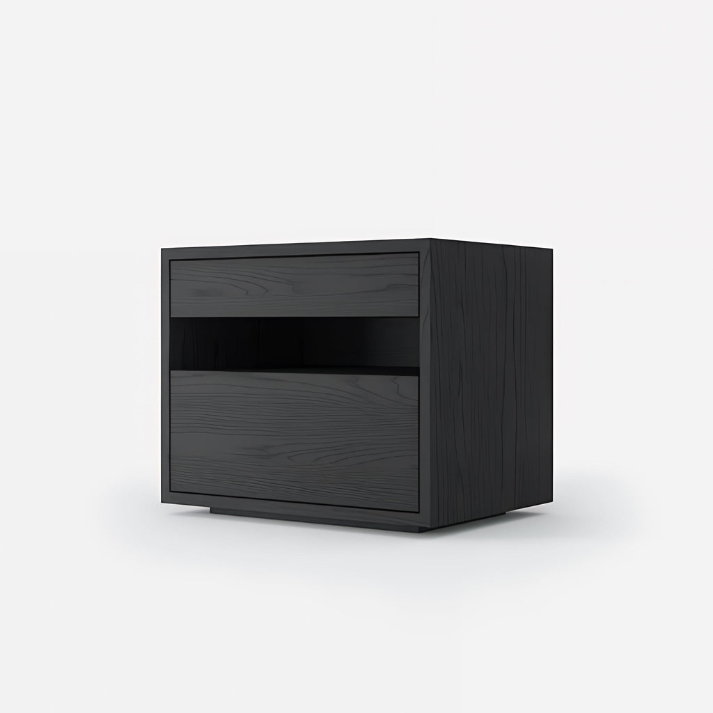 Avero Bedside Table Black Bedroom Lifestyle Thumb