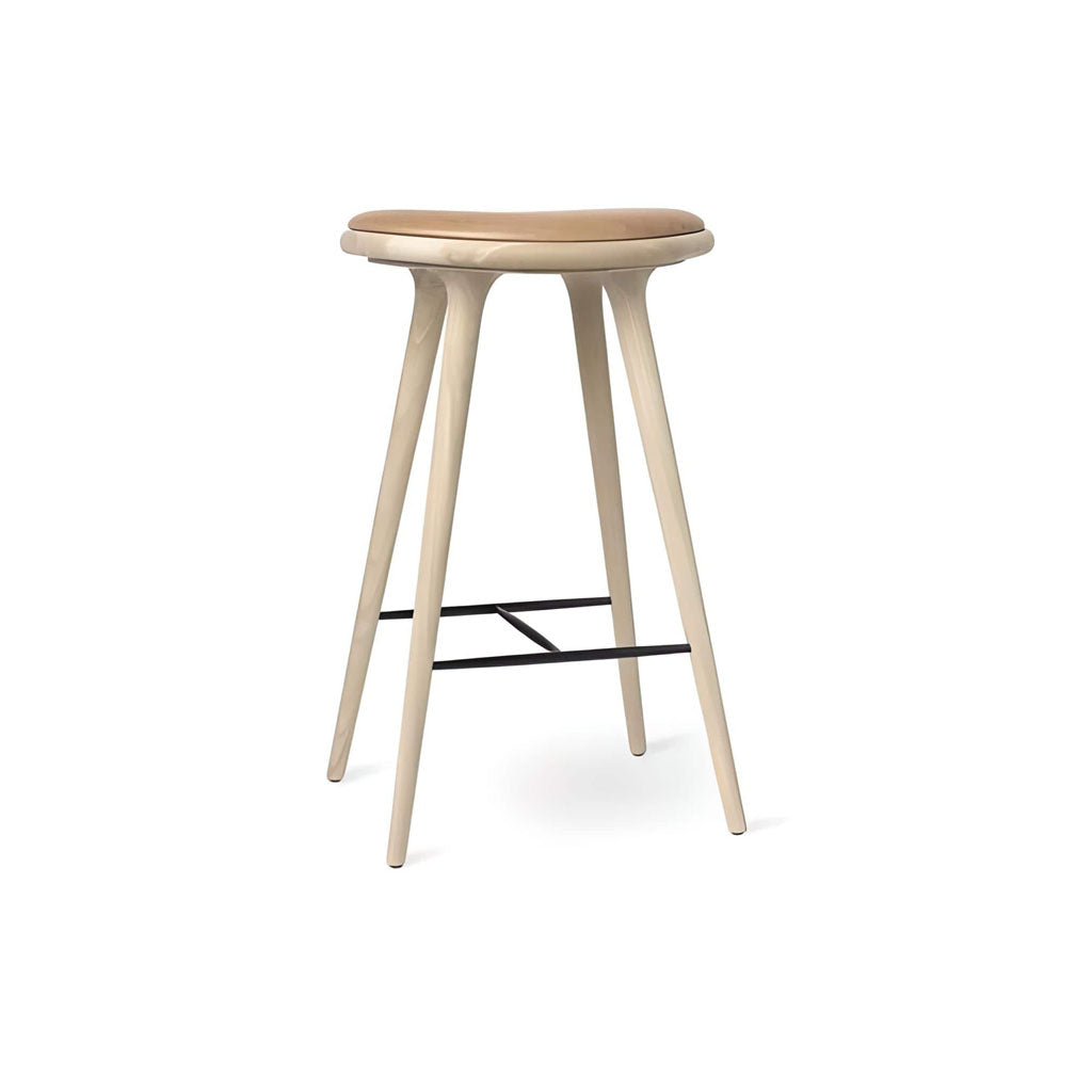     Bambi Barstool Ash Leather