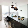 Bambi Barstool Black Leather Kitchen Bar Counter