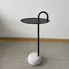 Bowler Side Table Black Terrazzo