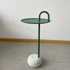 Bowler Side Table Green Terrazzo
