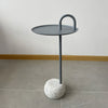 Bowler Side Table Grey Terrazzo