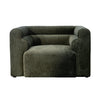 CLOVER Single-Seater Sofa Lounge Chair Upholstered Premium Fabric