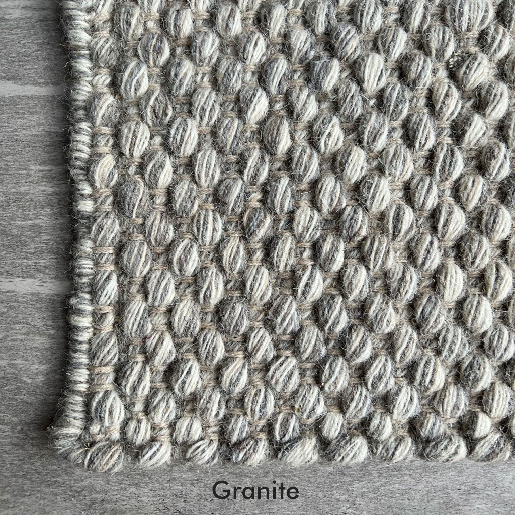 Caldo Rug Granite Close Up