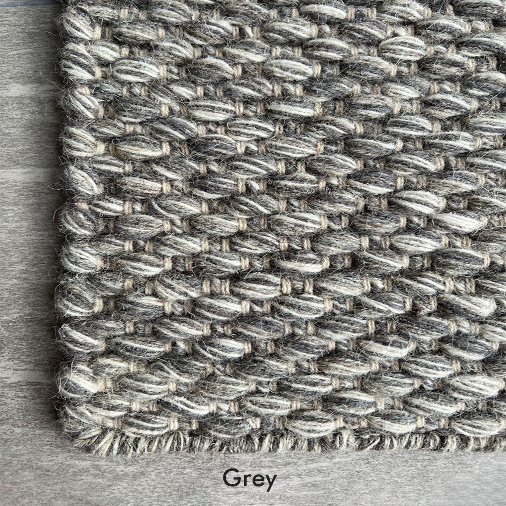 Caldo Rug Grey Close Up