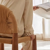 Modern Wooden Dining Chair in woven seat and back rest