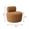 Ch Chairotto Swivel Chair Dimension