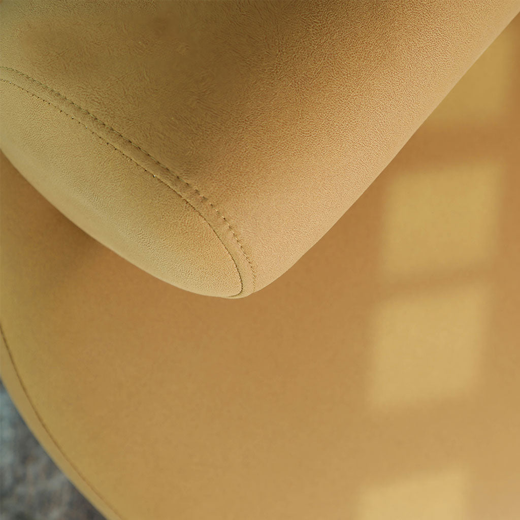 Ch Chairotto Swivel Yellow Close Up