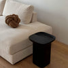 Chic modern side table in ashwood blending natural wood texture with minimalist design