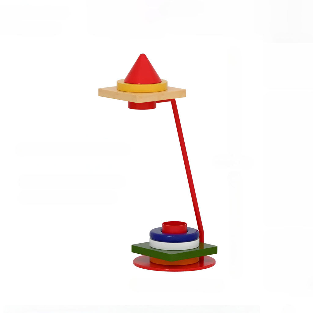 Chromatic Table Lamp Modern Sleek Playful Geometry