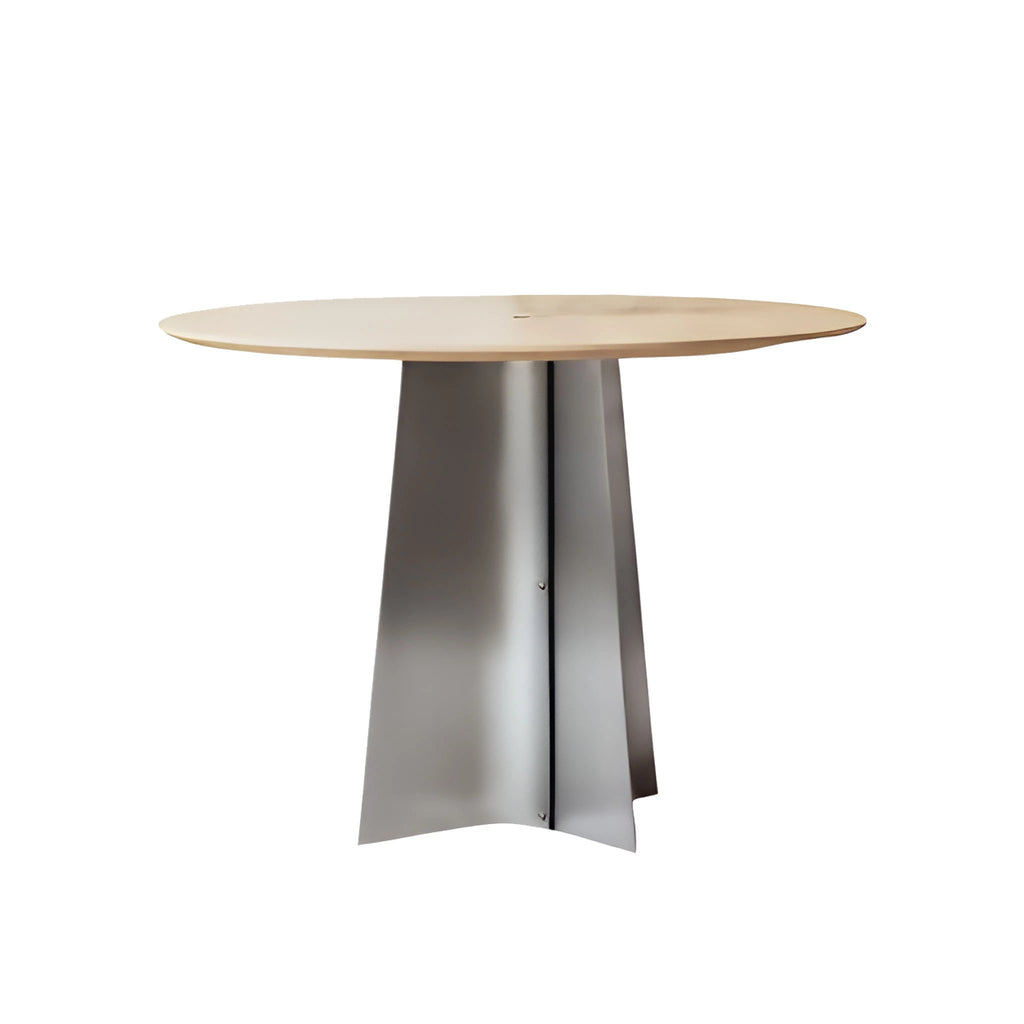 Crux Round Dining Table Oak
