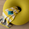 Soft fabric and durable cushion lounge chair.