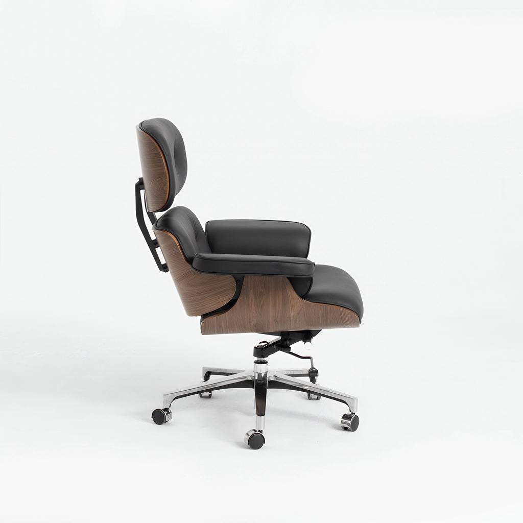 EMS Office Chair Swivel Wheel Adjustbale Height Ergonomic Upholstery