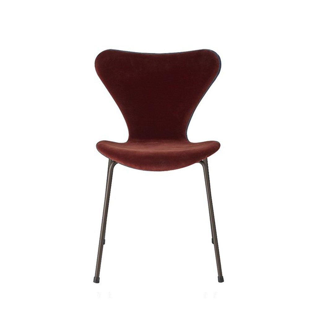 FELICIA CHAIR AUTUMN RED VELVET FRONT