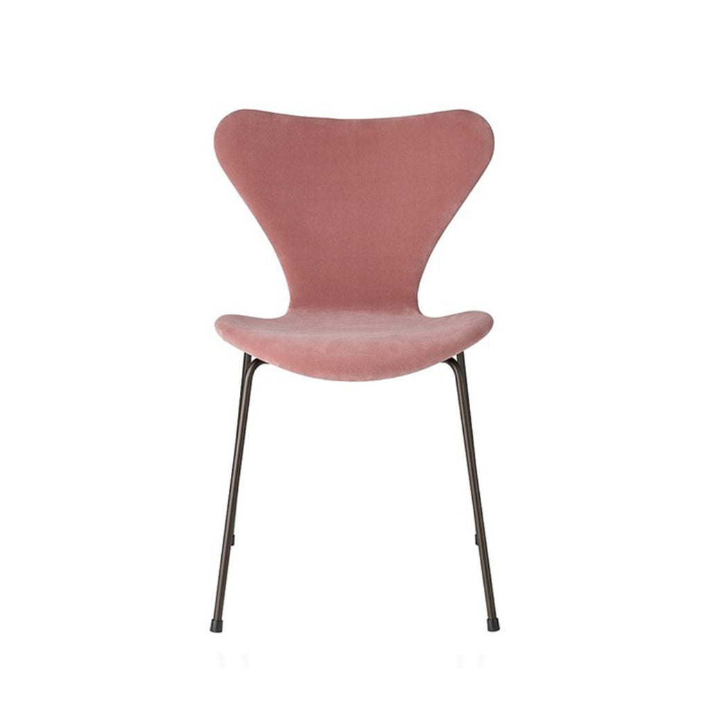 FELICIA CHAIR MISTY ROSE VELVET FRONT