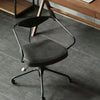 Harz Office Chair Anline Genuine Leather Grey