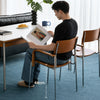 Juno Dining Chair A comfortable 46cm seat height allows for greater legrelaxation
