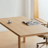 Keer Dining Table Ash wood minimal Design