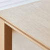 Keer Dining Table wood Edge Profile Close Up