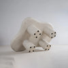 Kiono Coffee Table Fiberglass Stone Texture Leg Support