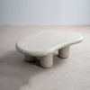 Kiono Coffee Table Fiberglass Stone Texture
