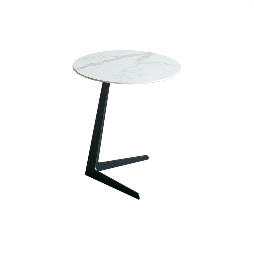 KLO Marble Sintered Stone Side Table