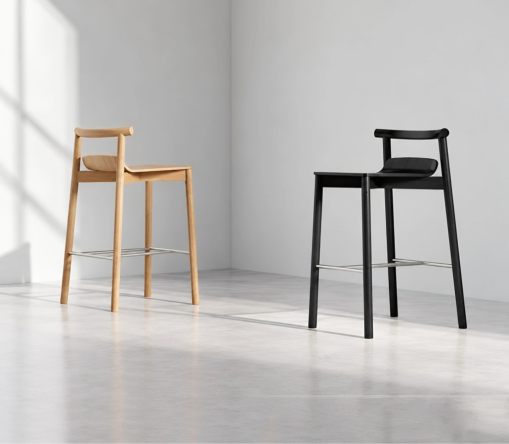 Kori Counter And Barstool Black Ash