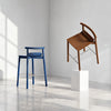 Kori Counter And Barstool Walnut Blue