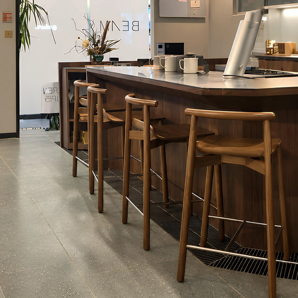 Kori Counter And Barstool Walnut Lifestyle