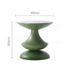 Fiberglass side table end table 500mm diameter 500mm height