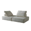 Liam Modular Linen Sofa Modern Style Living Room Contemporary Interior