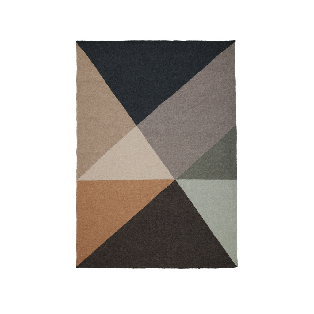 Handwoven Metri Wool Rug Earth