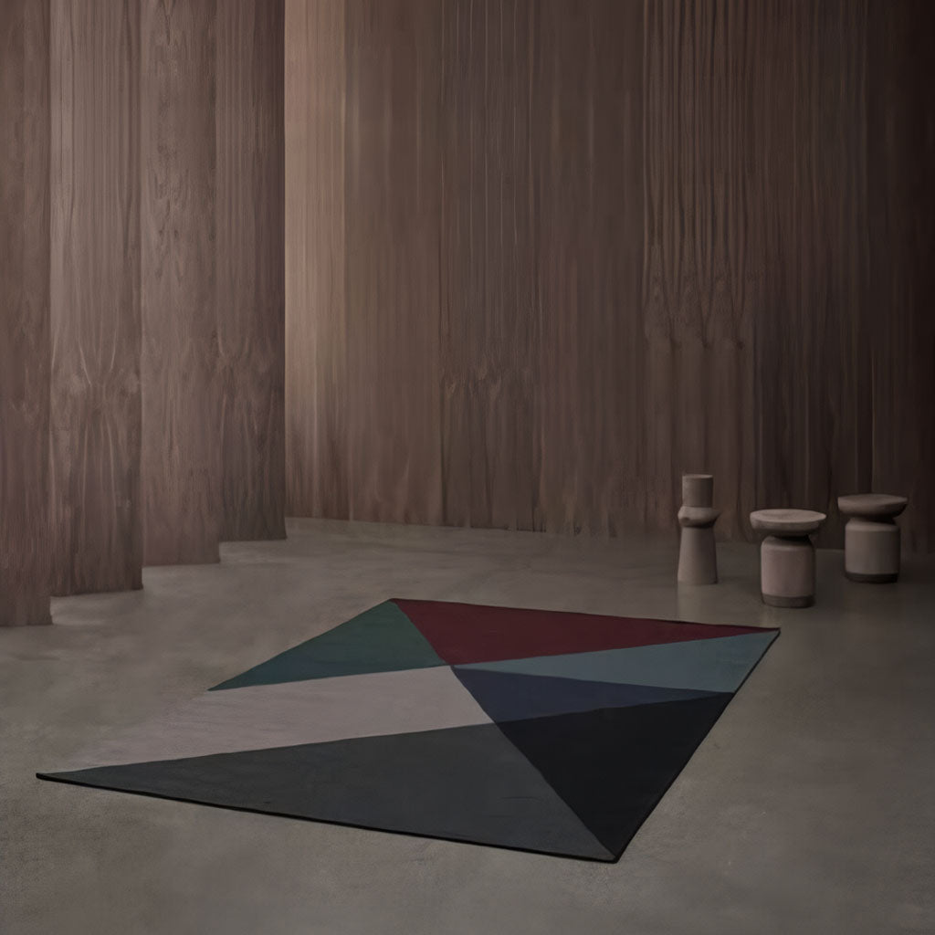 Handwoven Metri Wool Rug Earth Interior