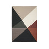 Handwoven Metri Wool Rug Rust