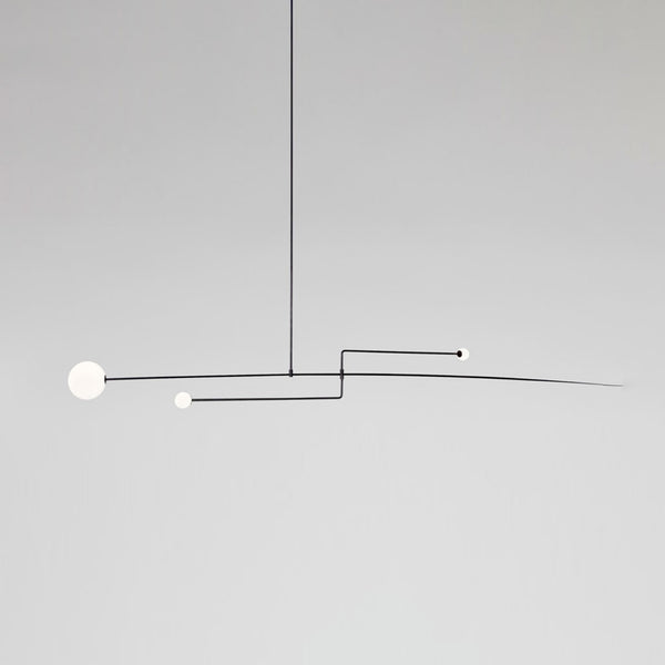 Mobile Dining Pendant Light Black Minimalist