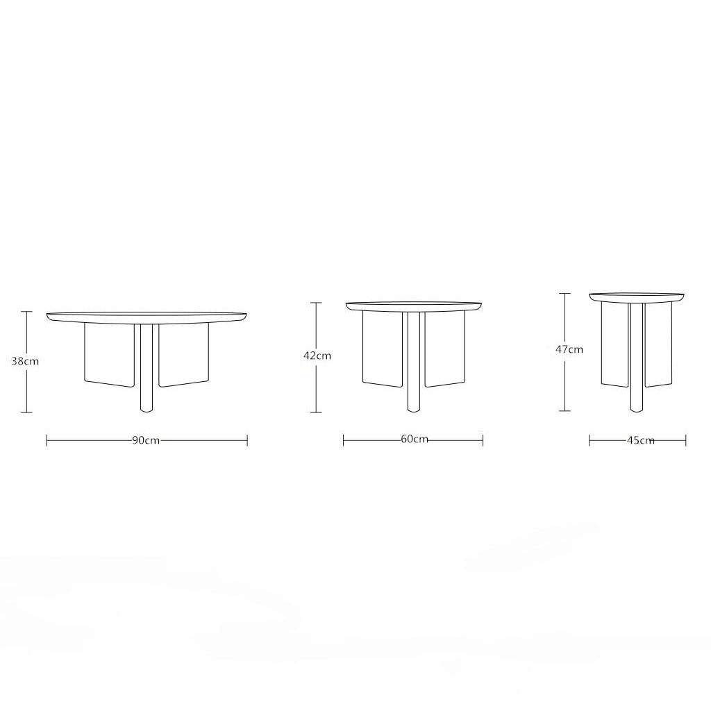 Morro Coffee Table Dimesion Chart