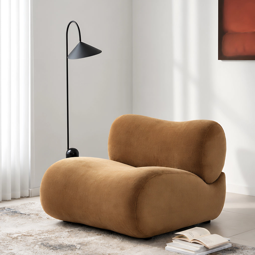 NUVORA Lounge Chair Modern Chenille Accent Chair Lo & Behold Lifestyle