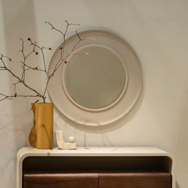 Contemporary wall mirror for entryway or bedroom