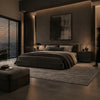 Oblo Bedside Table Black Bedroom Urban Lifestyle