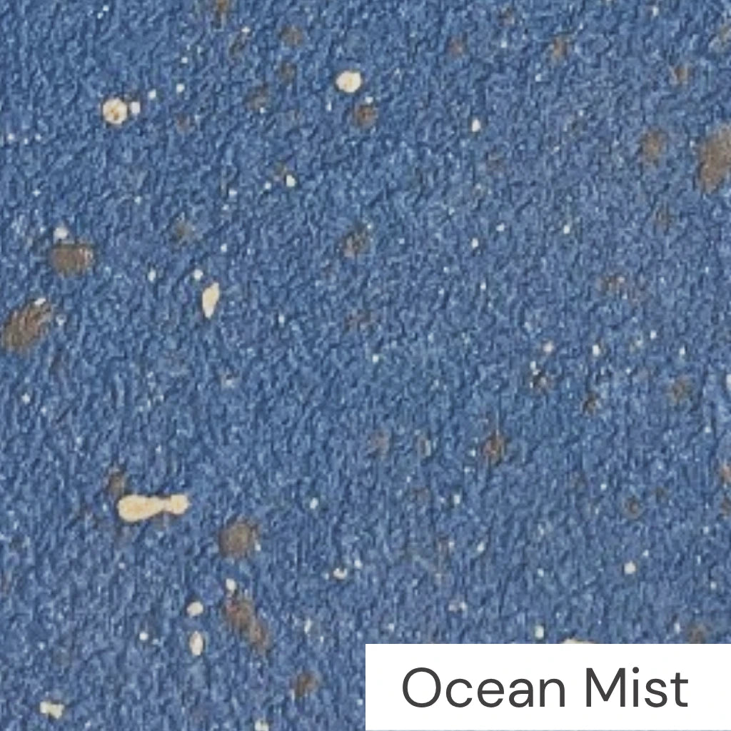 Micro-cement paint finishing on furniture and coffee table