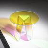 PLEXI Coffee Side Table Plexiglass Transparent Reflective