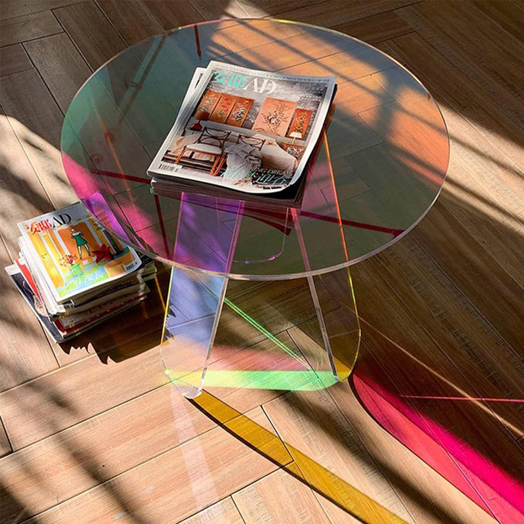 PLEXI Coffee Side Table Plexiglass for Office Lounge Waiting Lobby