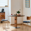 PORTO Dining Chair Mid Century Curved Back Provides comfortable support Spatial Styling Coordination