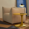 Pedro Side Table Organic Flowing Pedestal Design Coffee Stand-Yellow Living Lifestyle