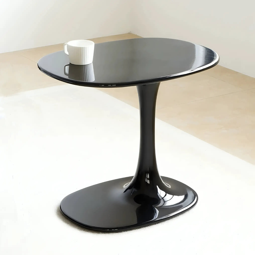 Pedro Side Table Organic Flowing Pedestal Design Coffee Stand