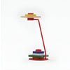 Playful geometry wooden table lamp